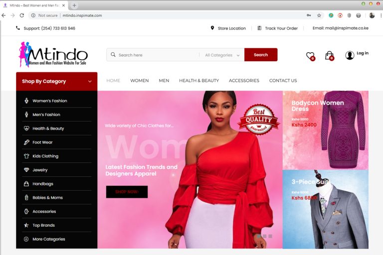 Mtindo Fashion E-commerce