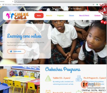 Chekechea Pre-School, Kindergarten, ECD Website for Sale by Inspimate