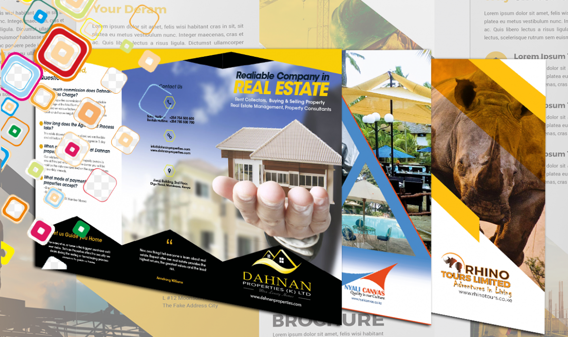 Bespoke Designing, Printing of Brochures by Inspimate Enterprises