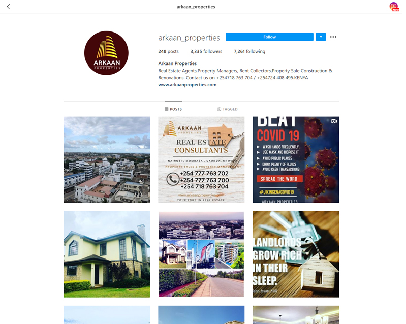 Arkaan Properties Social Media & Online Digital Marketing by Inspimate