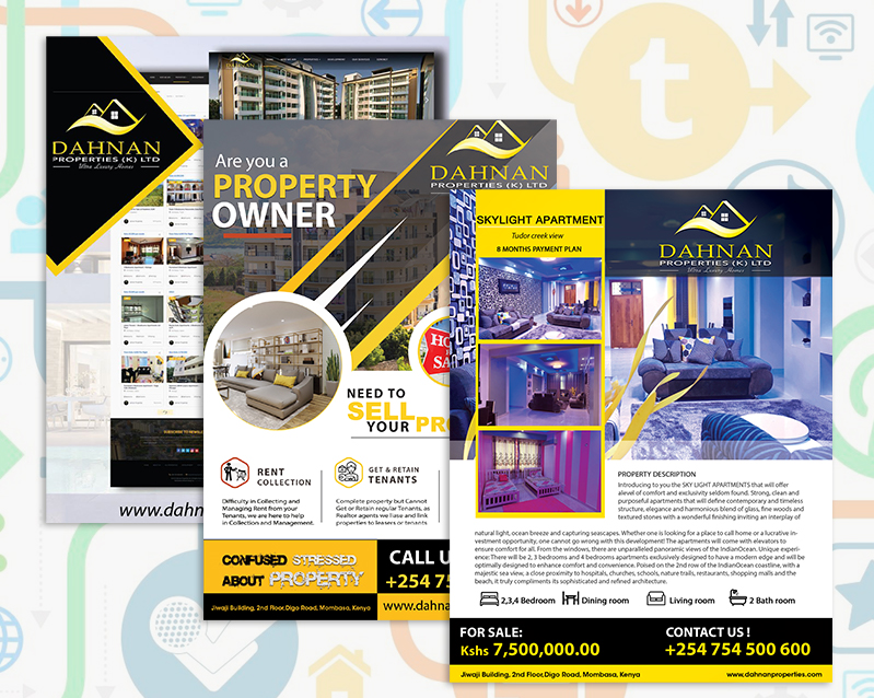 Dahnan Properties Online Digital Marketing by Inspimate Enterprises