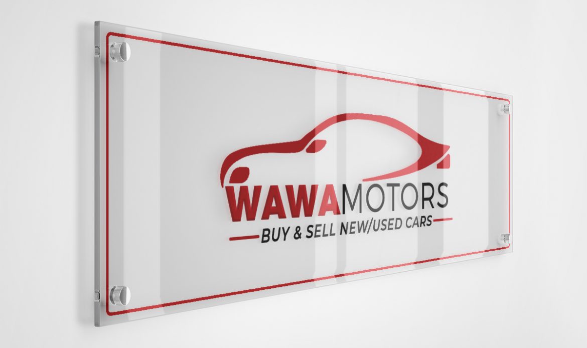 WaWa Motors KE, used and brand new vehicles Logo design by Inspimate