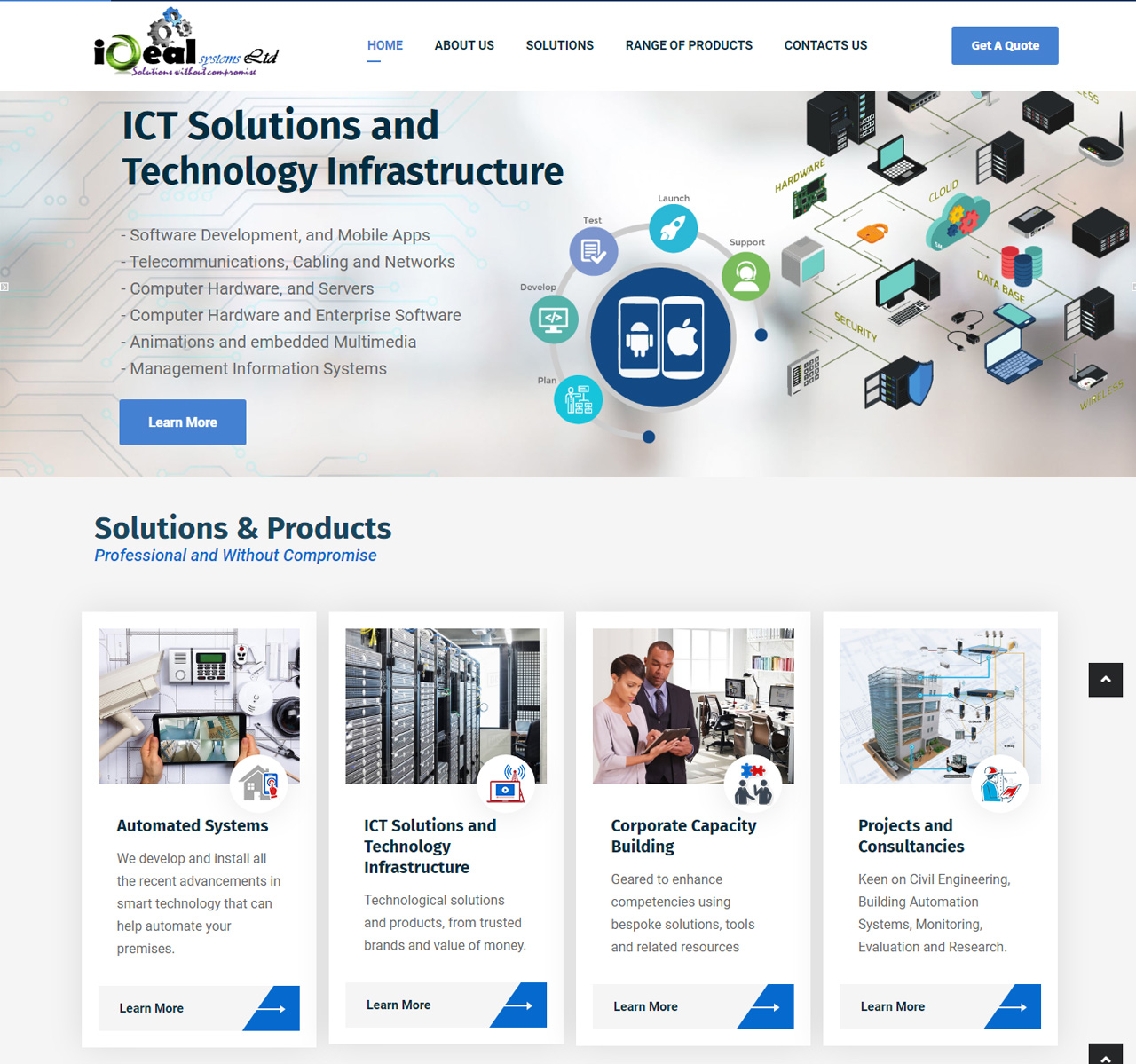 Ideal Systems Ltd - Startup, Corporate, Branding, Web Design, E-commerce, Online, Digital Marketing by Inspimate