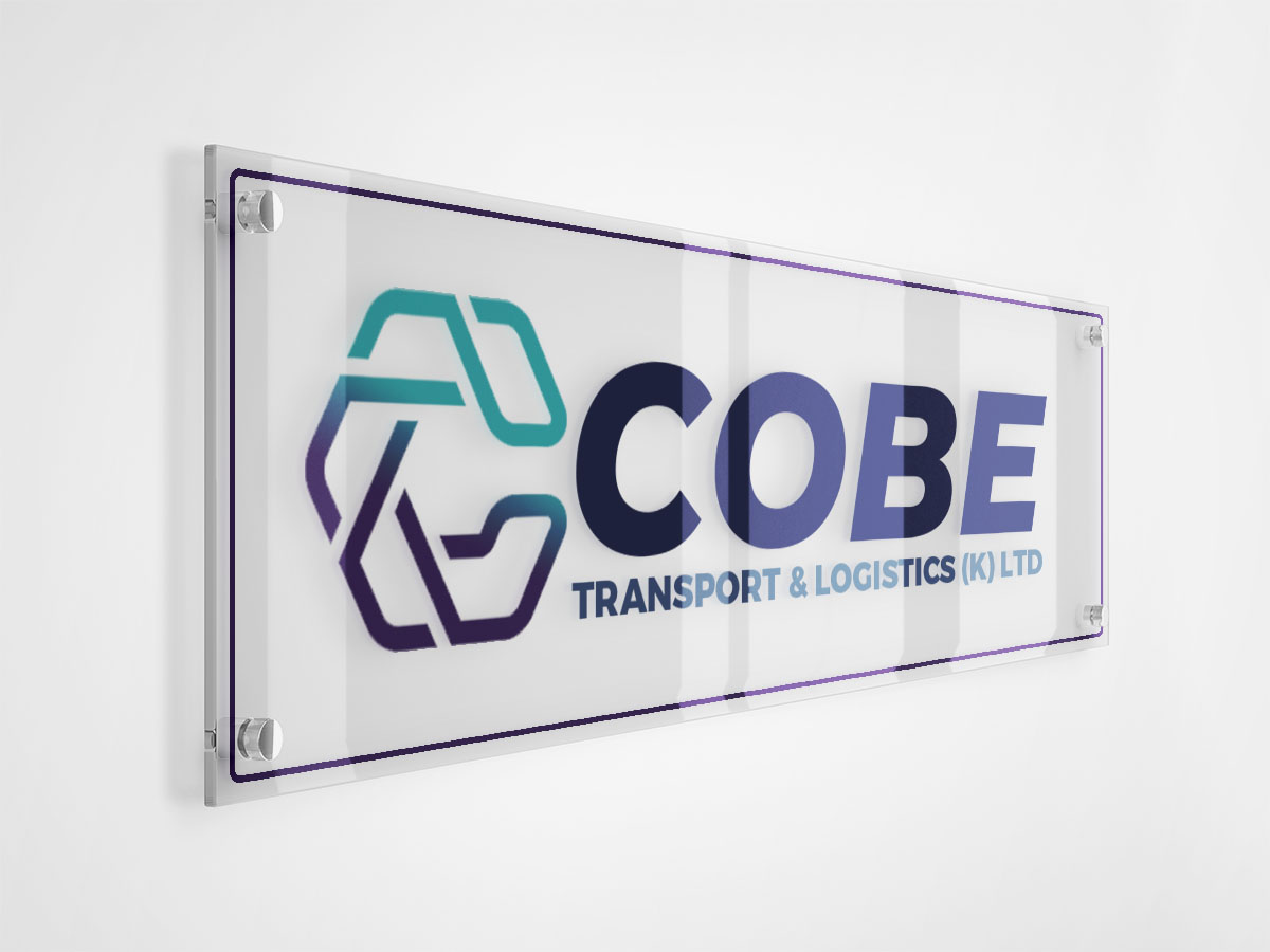 Logo design for COBE Logistics - Startup, Corporate, Branding, Web Design, E-commerce, Online, Digital Marketing by Inspimate