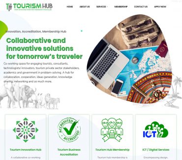 Tourism Innovation Hub Website Design - Startup, Corporate, Branding, Web Design, E-commerce, Online, Digital Marketing by Inspimate
