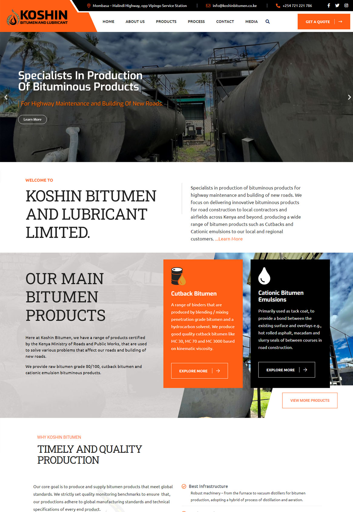 Koshin Bitumen and Lubricant Ltd