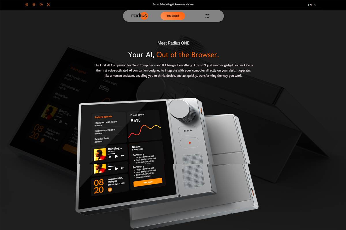 inspimate portfolio radius one